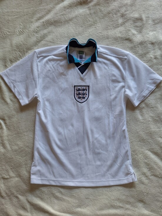 Score Draw Other - Score Draw England Euro 1996 Home Jersey 2024 Official Retro Release Men's S